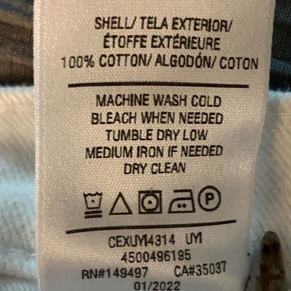 JOE’S JEANS shorts, size 32, white with raw hem. New, never worn. Coastal vibe - Picture 5 of 7